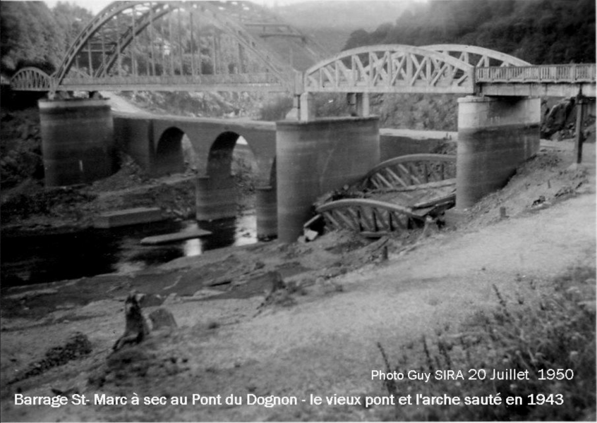 Le pont bow-string du Dognon