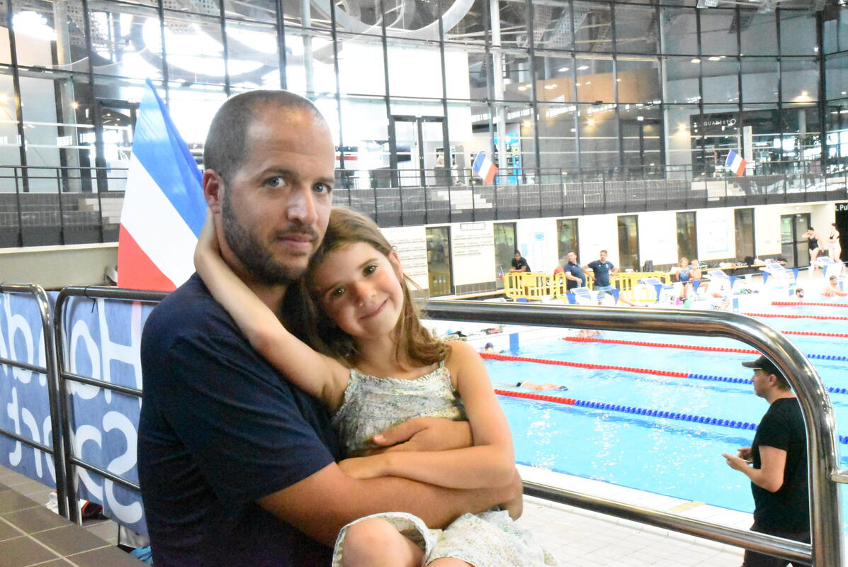 L'Isérois David Smétanine en pleine préparation à l'Aquapolis de Limoges pour participer à ses sixièmes Jeux en Para-natation du 28 août au 8 septembre.